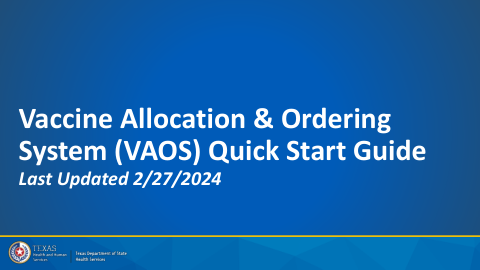 VAOS 快速入门指南